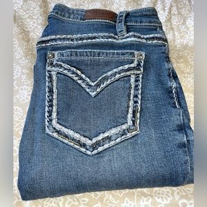 Shayanne bootcut jeans with pocket detailing